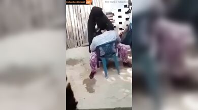 Hijabi girlfriend boyfriend outdoor fucking dare