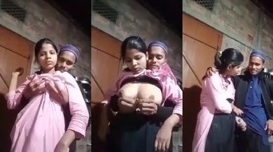 Bangla young cousins full hot amateur selfie