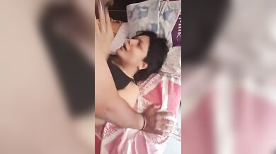 Cuckold husband watching kirana uncle fucking his wife
