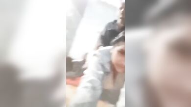 Village hot maal fucked in doggy pose (she farts)!