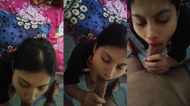 Noida man gets perfect blowjob from bengali kamwali