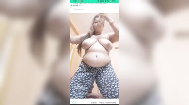Busty instagram aunty tanker boobs and pussy show live