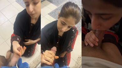 Hot pakistani kamwali lund massage and blowjob MMS