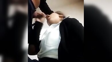Delhi receptionist office cabin sucking for boss