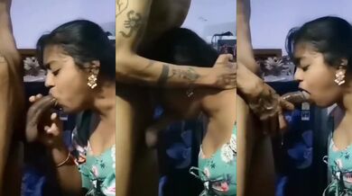 Full hardcore MILF aunty deep mouth fucking video