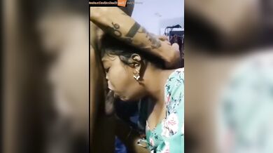 Full hardcore MILF aunty deep mouth fucking video