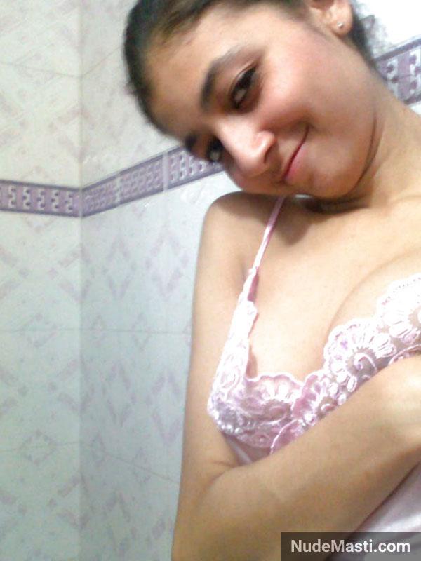 Beautiful indian teen girl partially nude