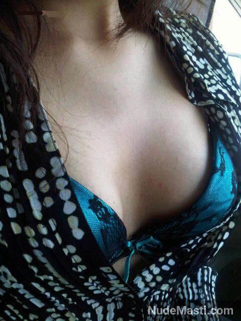 sexy college girl milky cleavage