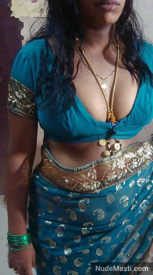 hot Indian deep cleavage of son's wife