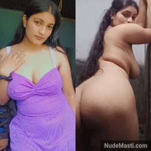 Hot Indian college girl outdoor nude pics during trip with bf