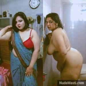 Chubby Indian girl arousing big boobs busty ass selfie pics